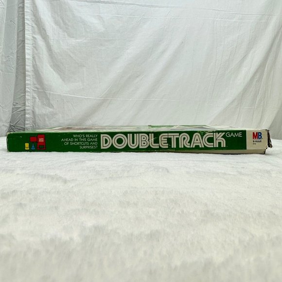 Vintage 1981 Doubletrack Board Game Milton Bradley 100% Complete - Picture 5 of 12